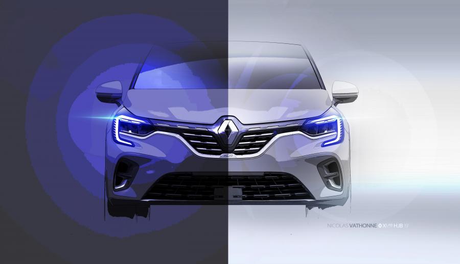 Эскиз Renault Captur 2019 года  (WW) (фото 37 из 138)